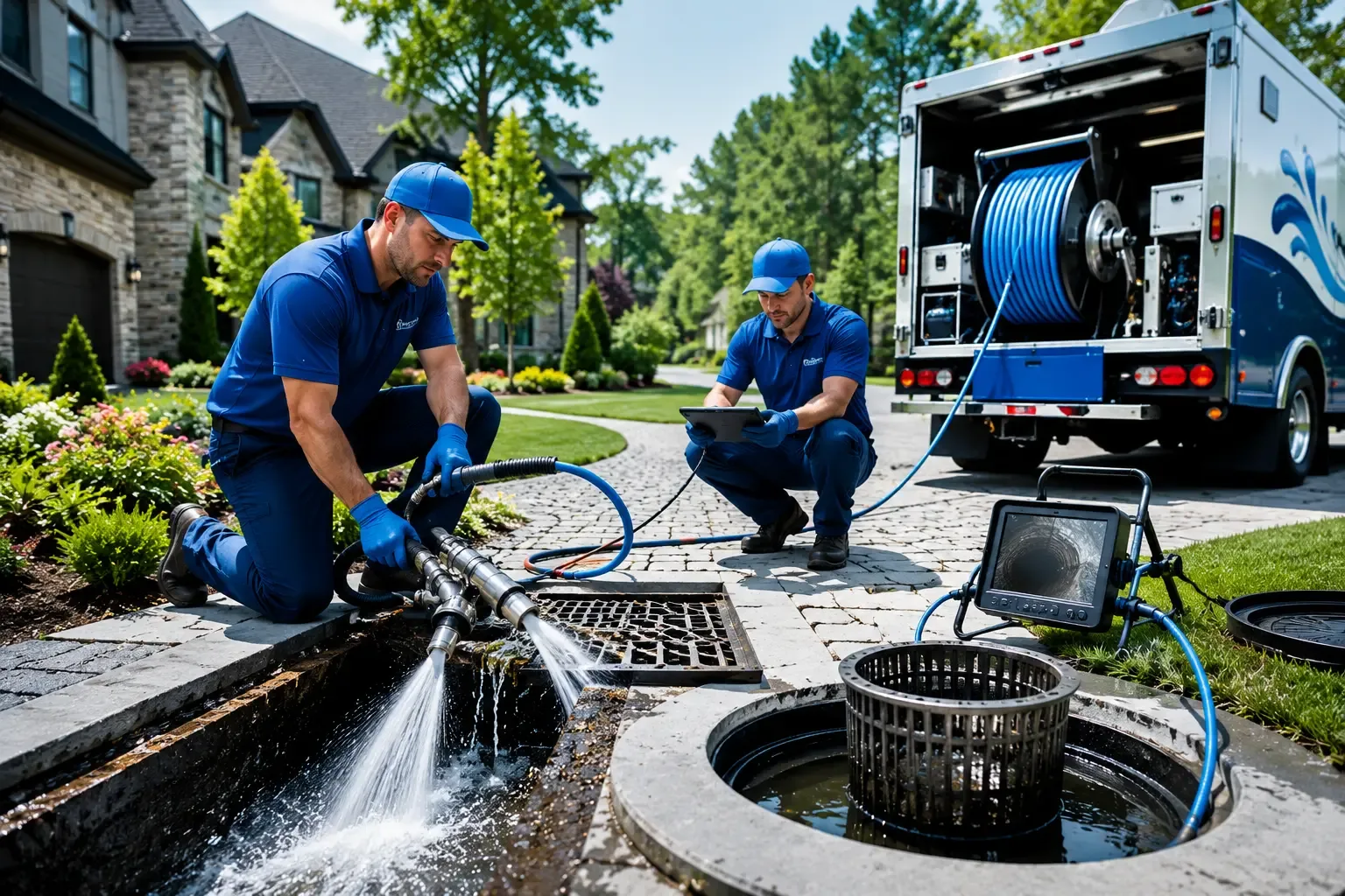 Local outdoor drain cleaning professionals in Cambridge, WI